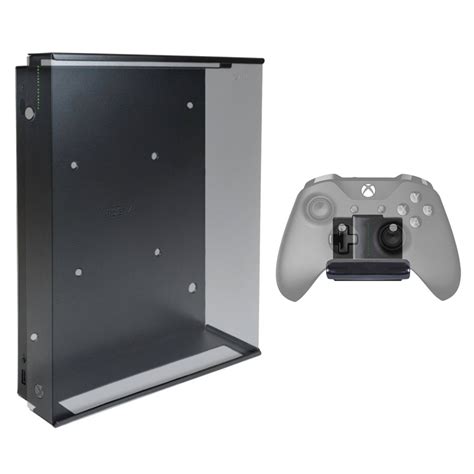 xbox one wall mount bracket|wall mounted xbox shelf.